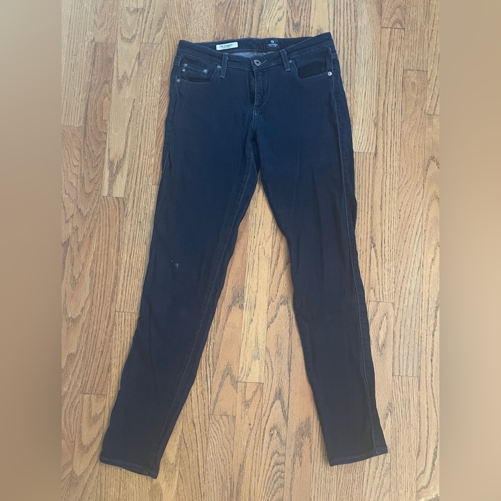 AG Adriano Goldschmied The Legging Ankle Super Skinny Jeans 28R Denim Blue